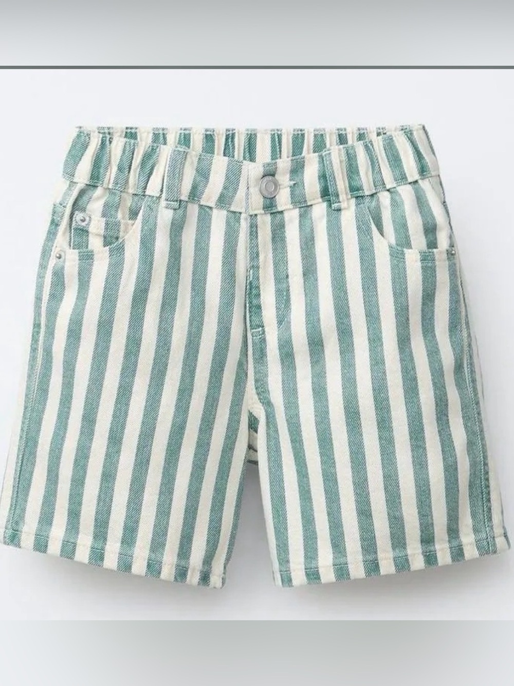 Zara striped shorts size 5